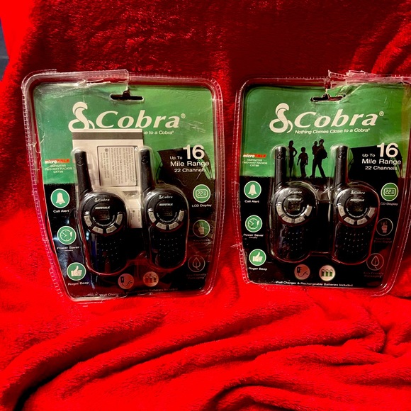 Cobra Other Cobra Walkie Talkie Opened With The Intent To Use But